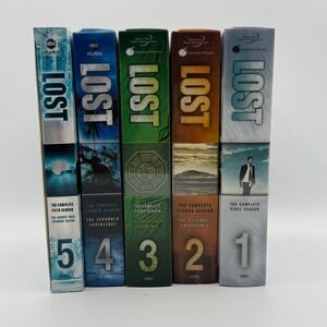 ABC Lost DVD Box Set Seasons 1-5 Multicolor Excellent Extended Experience Bundle